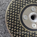 Electroplated diamond cutting disc